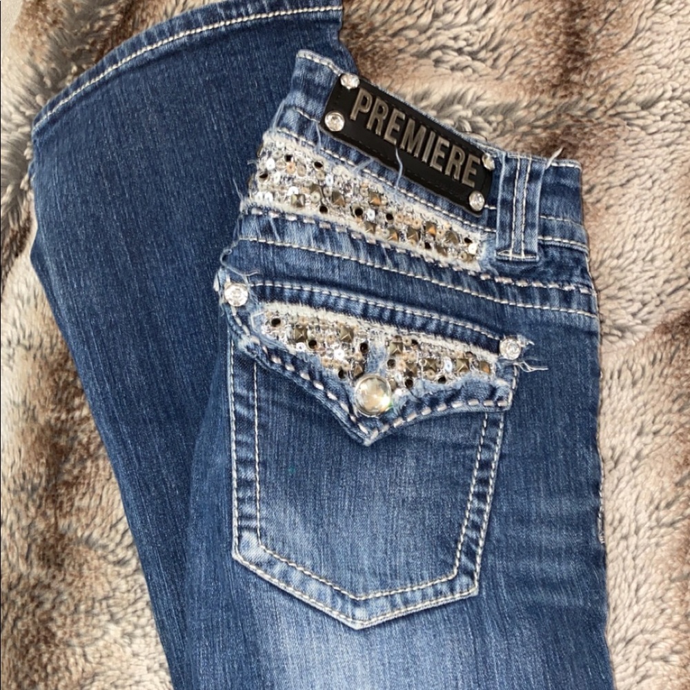 Sequined Jeans